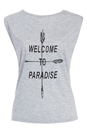 Three Of Something Welcome Tee