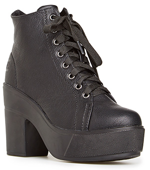 Dirty Laundry Campus Queen Platform Booties