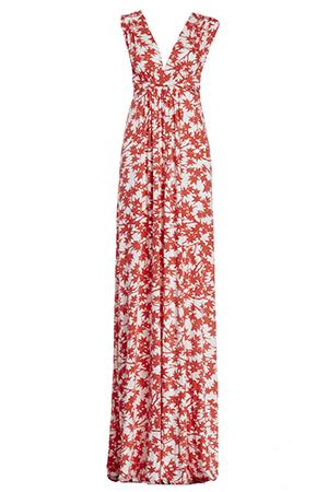 Rachel Pally Long Sleeveless Caftan Print Dress