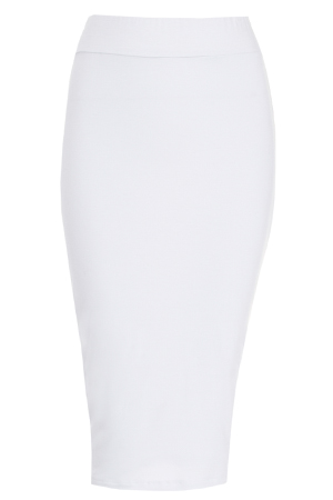 BLQ BASIQ Jersey Knit Pencil Skirt