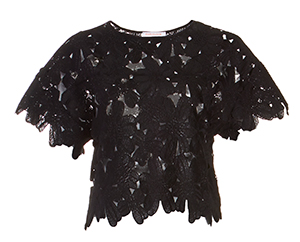 DAILYLOOK Venise Lace Drop Shoulder Top