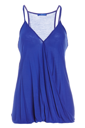 LAmade Luxe High-Low Wrap Top