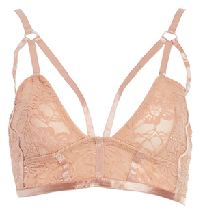 Alluring Strappy Lace Bra