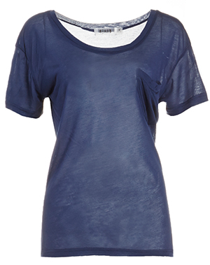 Oversized Sheer Modal Tee