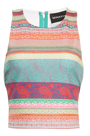 MINKPINK Jasmine Paisley Top