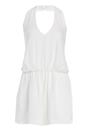 DAILYLOOK Halter Top Romper
