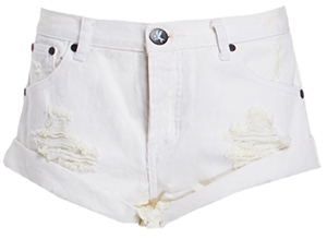 One Teaspoon Bandits Denim Shorts