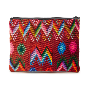 Stela 9 Aztec Huipil Pouch