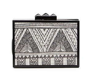 Aztec Mosaic Box Clutch