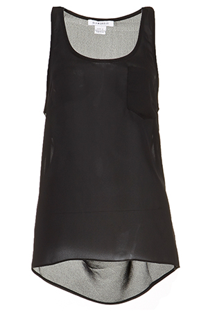 Glamorous Cowl Cutout Back Top