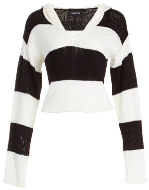 MINKPINK Never Enough Stripe Knit Top