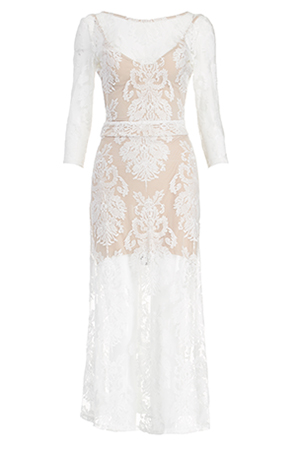 For Love & Lemons San Marcos Maxi Dress