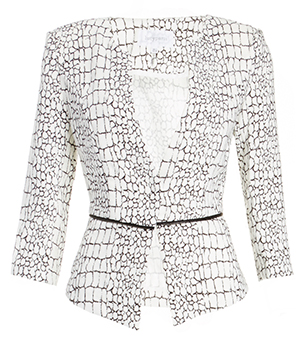 Lucy Paris Pebble Print Blazer