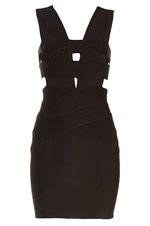 Open Back Bodycon Dress