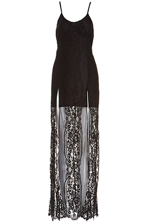 For Love & Lemons Longhorn Lace Maxi Dress