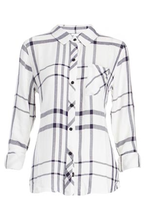 Rails Hunter Button Down Plaid Shirt