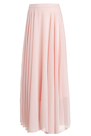 Lucy Paris Chiffon Maxi Skirt