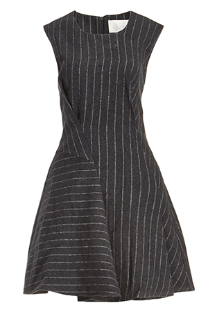 J.O.A. Pinstripe Dress