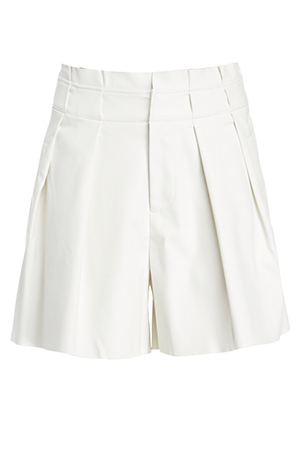 J.O.A. High Waist Pleated Shorts