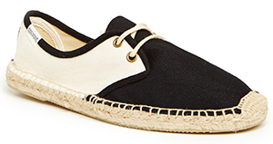 Soludos Color Block Lace Up Espadrille