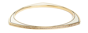 House of Harlow Modern Tribal Pave Bangle Bracelet