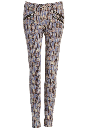 Maison Scotch Skinny Artwork Pants