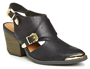 Ankle Cut-Out Booties