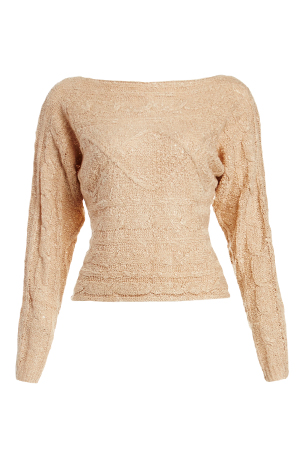 MINKPINK Bonfire Cable Knit Jumper