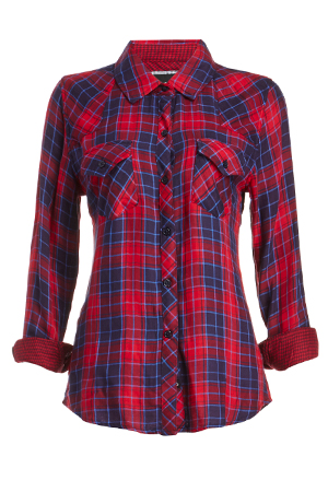 Rails Kendra Tencel Plaid Shirt