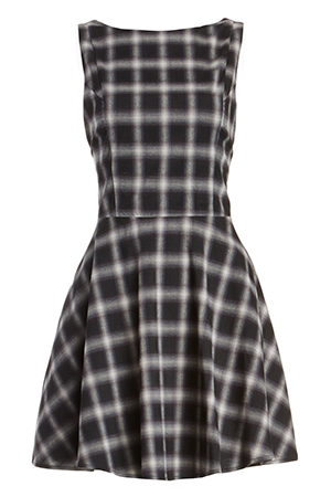 Line & Dot Plaid Keaton City Dress