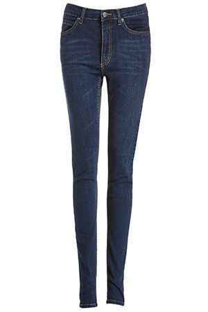 Cheap Monday Second Skin Credit Dark Jeans