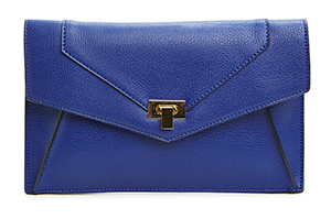 Du Bois Structured Vegan Leather Envelope Clutch