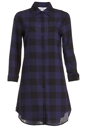 BB Dakota Plaid Keenan Dress