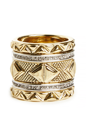 House of Harlow 1960 Mesa Stack Rings Set