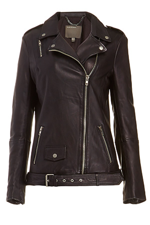 MUUBAA Limited Sadeo Belted Biker Jacket