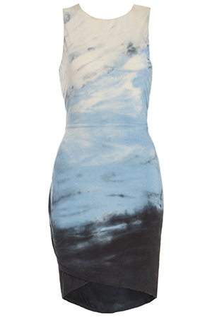 GYPSY05 Desouk Bamboo Wrap Mini Dress
