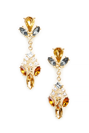 DAILYLOOK Elizabeth Topaz Earrings