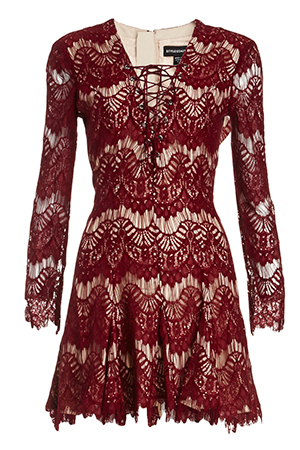 STYLESTALKER Love Machine Lace Dress