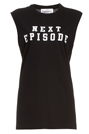 SUPERMUSE Next Episode Cotton Muscle Tank