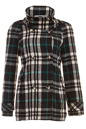Lovers + Friends Without You Plaid Coat