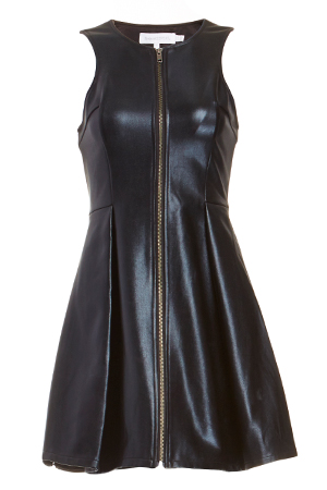 Finders Keepers Encore Vegan Leather Dress