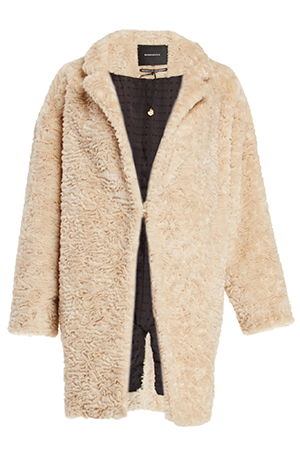 Maison Scotch Faux Fur Coat