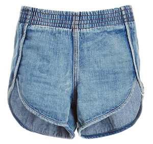 One Teaspoon Cobain Runner Jean Shorts