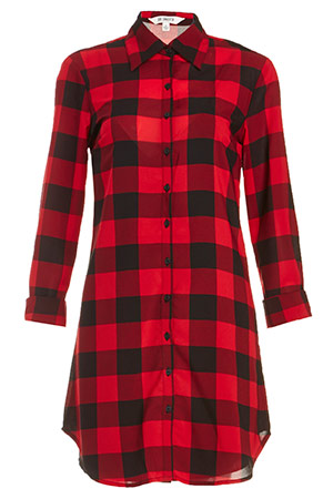 BB Dakota Buffalo Plaid Suzett Dress