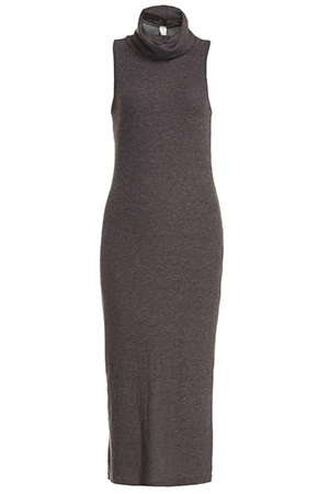 Hudson Ribbed Turtleneck Dress