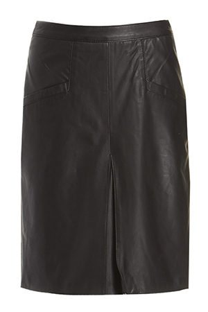 Cameo Frontier Leather Skirt