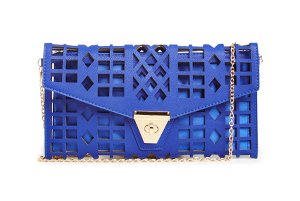 Mia Laser Cut Envelope Clutch