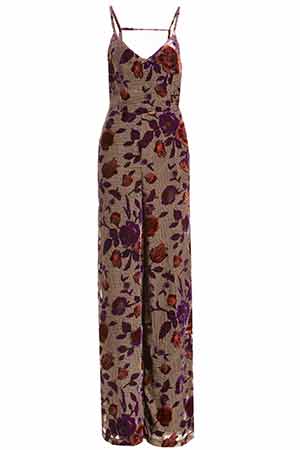 Line & Dot Ava Burnout Jumpsuit