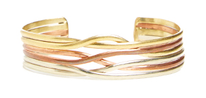 Natalie B Rail Twist Bracelet