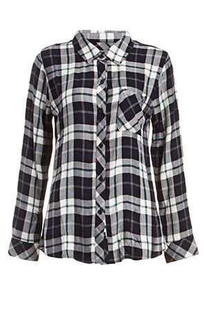 Rails Hunter Button Down Plaid Shirt